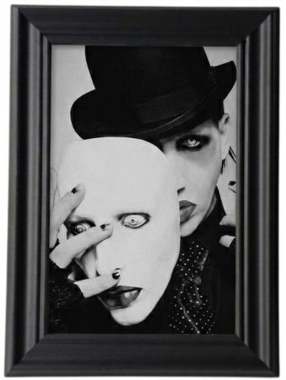 Marilyn Manson Make Up Metal Gothic Rock Alternative punk edgy Goth 90s retro